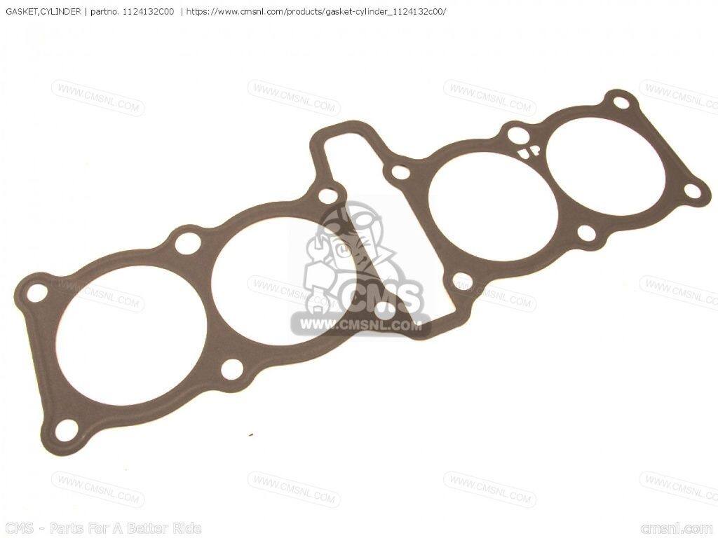 CMS シーエムエス GASKET，CYLINDER (NAS)［1124132C00］ GSF400 BANDIT SUZUKI スズキ シリンダー エンジンパーツ エンジン