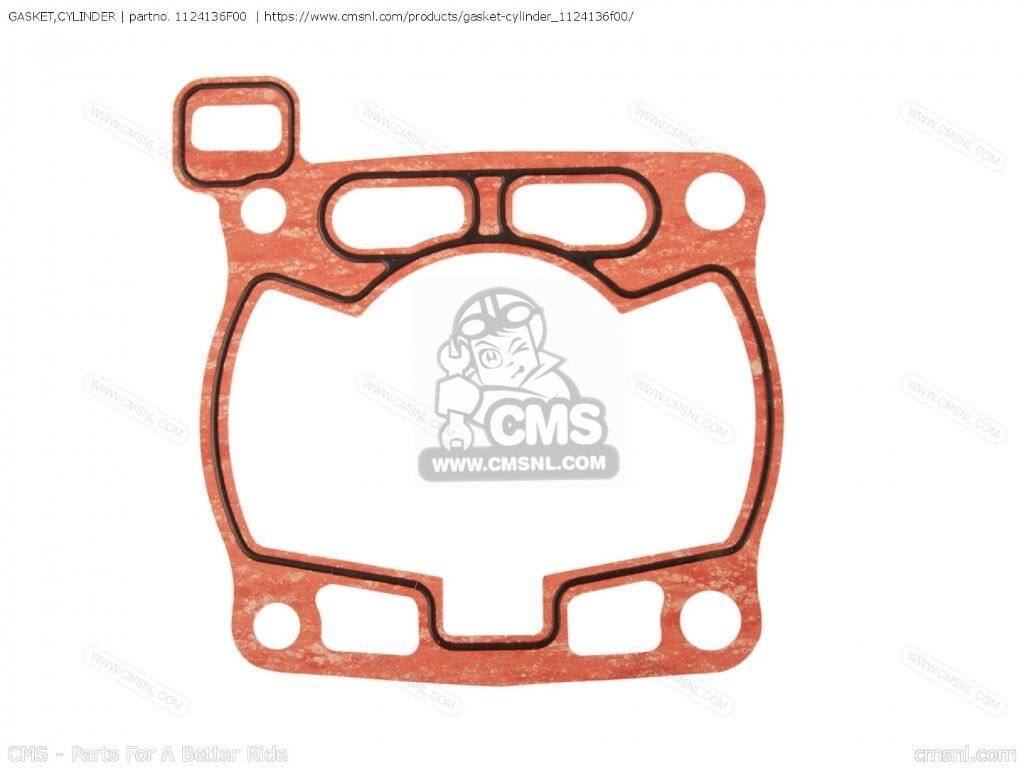 CMS シーエムエス GASKET，CYLINDER (NAS)［1124136F00］ RM125 SUZUKI スズキ シリンダー エンジンパーツ エンジン