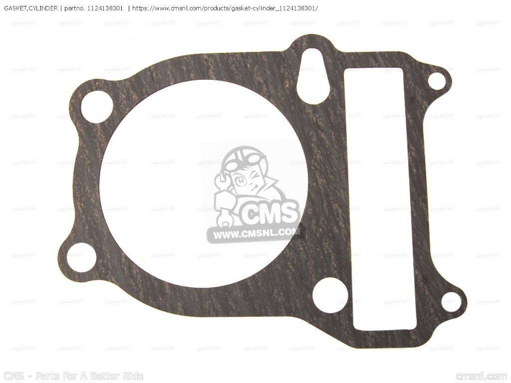 CMS シーエムエス GASKET，CYLINDER (NAS)［1124138301］ GN250 GN250E GZ250 MARAUDER TU250X SUZUKI スズキ シリンダー エンジンパーツ エンジン