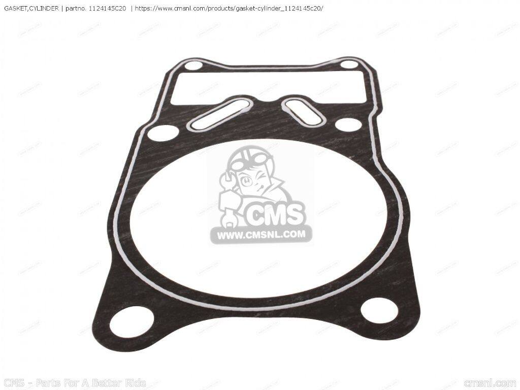 CMS シーエムエス GASKET，CYLINDER (NAS)［1124145C20］ VS600GL VS600GLF VS600GLU VS800 BOULEVARD S50 VS800GL INTRUDER VX800 VX800U VZ800 MARAUDER SUZUKI スズキ シリンダー エンジンパーツ エンジン