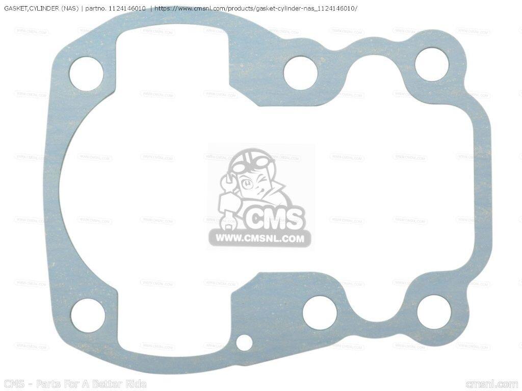 CMS シーエムエス GASKET，CYLINDER (NAS)［1124146010］ DS80 JR80 SUZUKI スズキ ガスケット