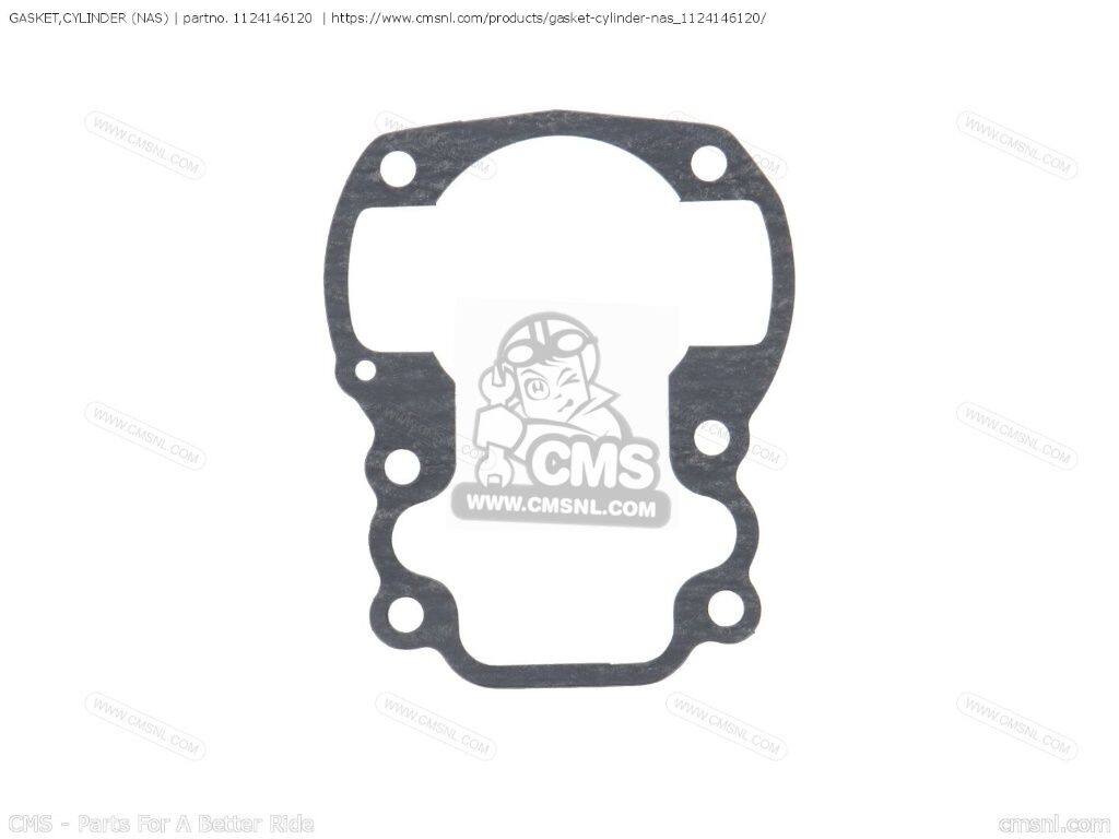 CMS シーエムエス GASKET，CYLINDER (NAS)［1124146120］ PV50 SUZUKI スズキ シリンダー エンジンパーツ エンジン
