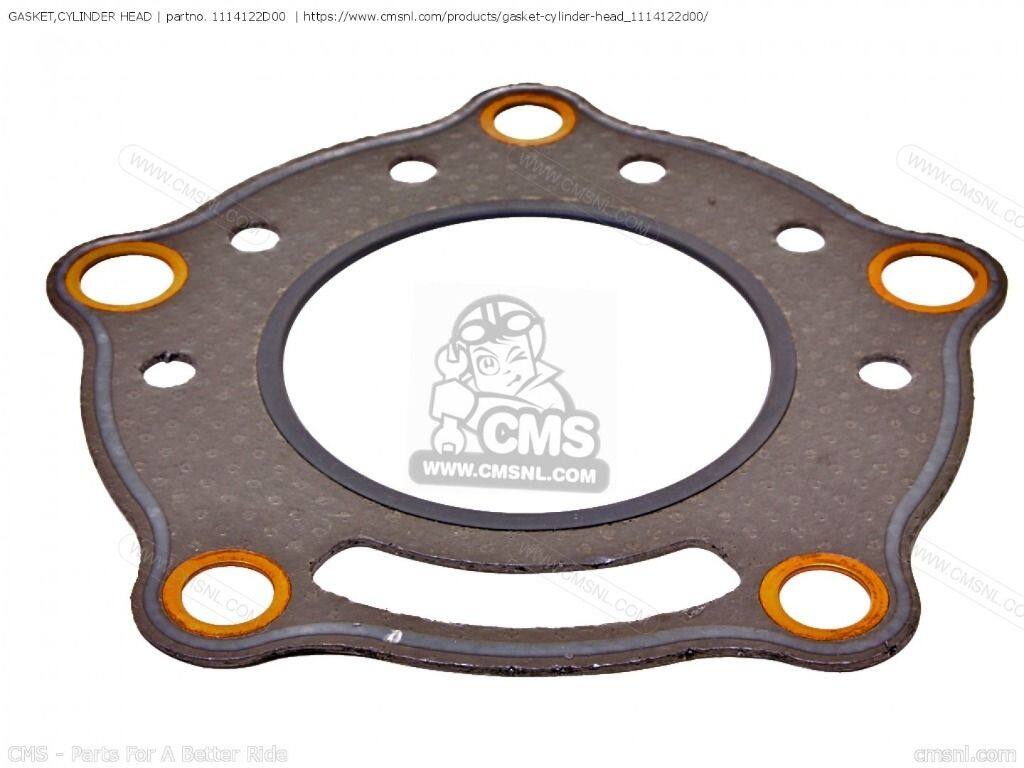 汽缸组件 - CMS シーエムエス GASKET，CYLINDER HEAD (NAS)［1114122D00］ RGV250 SUZUKI スズキ シリンダー エンジンパーツ エンジン