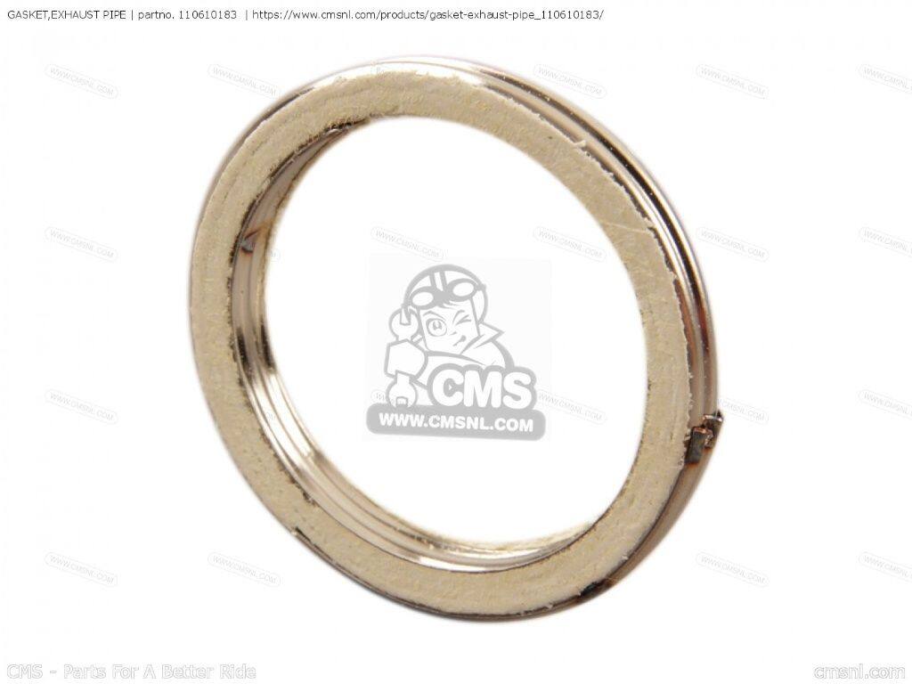 CMS シーエムエス GASKET，EXHAUST PIPE (NAS)［110610183］ AN112D8F BRITZR AN112DAF AN112DBF AX125AAF FURY 125R AX125BAF KAWASAKI カワサキ エキゾーストガスケット マフラー