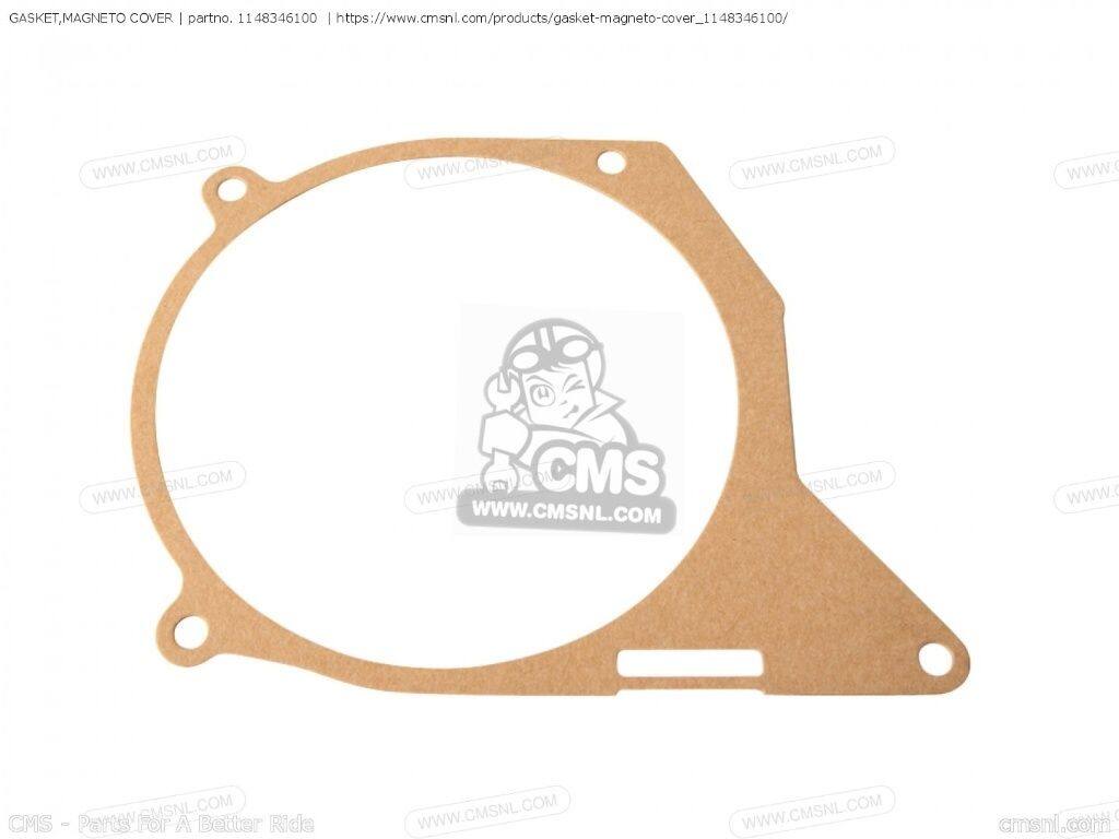 CMS シーエムエス GASKET，MAGNETO COVER (NAS)［1148346100］ DS80 OR50 PV50 RM50 RM60 RM80 RM80X TS50ERK TS50ERKD TS50ERKDB TS50ERP TS50ERPD ZR50K ZR50KE ZR50SLK SUZUKI スズキ ガスケット