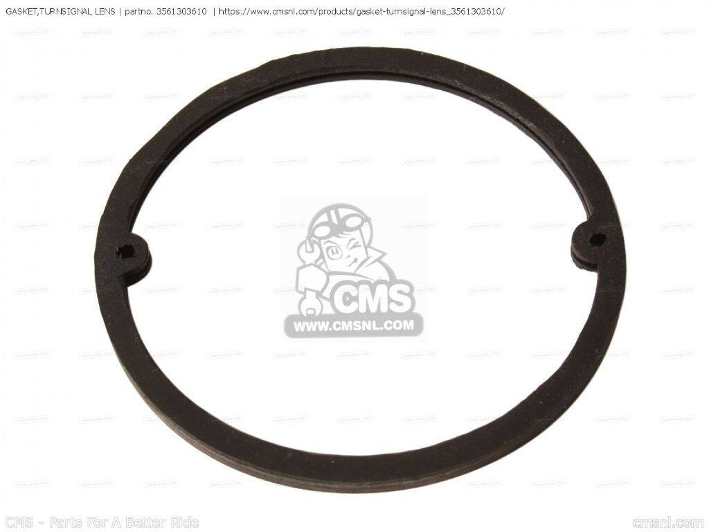 CMS シーエムエス GASKET，TURNSIGNAL LENS (NAS)［3561303610］ SUZUKI スズキ ガスケット