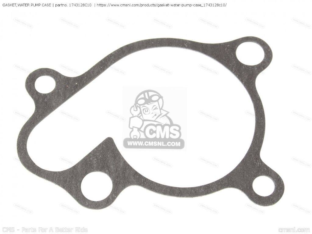 CMS シーエムエス GASKET，WATER PUMP CASE (NAS)［1743128C10］ RM250 RMX250 RMX250R SUZUKI スズキ ガスケット