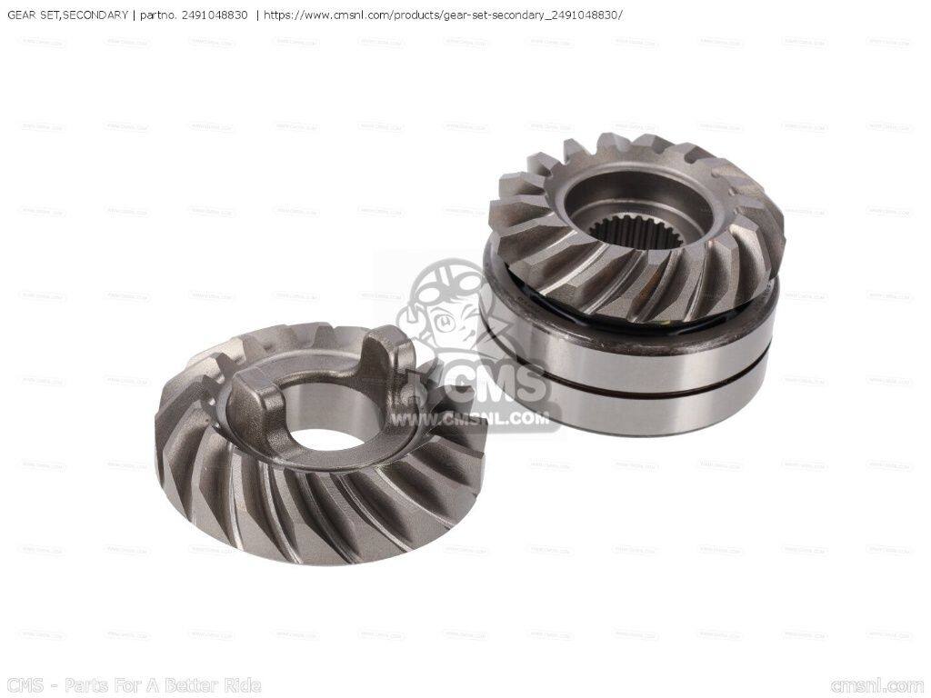 CMS シーエムエス GEAR SET，SECONDARY［2491048830］ VLR1800 BOULEVARD C109R VLR1800T VZR1800 M109R VZR1800BZ M1800 INTRUDER VZR1800N VZR1800Z SUZUKI スズキ ミッション・ギア エンジンパーツ エンジン
