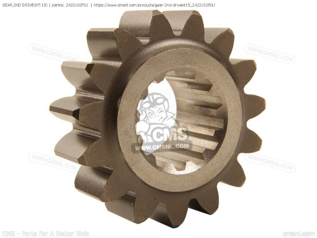 CMS シーエムエス GEAR，2ND DRIVE(NT：15)［2422102F01］ DL1000 VSTROM DL1000AX...