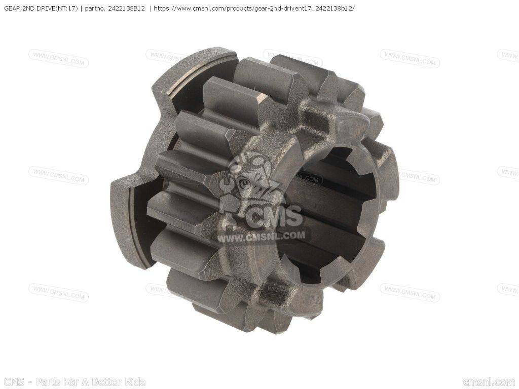 CMS シーエムエス GEAR，2ND DRIVE(NT：17)［2422138B12］ VL1500 INTRUDER VL1500B VS1400 BOULEVARD S83 VS1400GLP SUZUKI スズキ ミッション・ギア エンジンパーツ エンジン