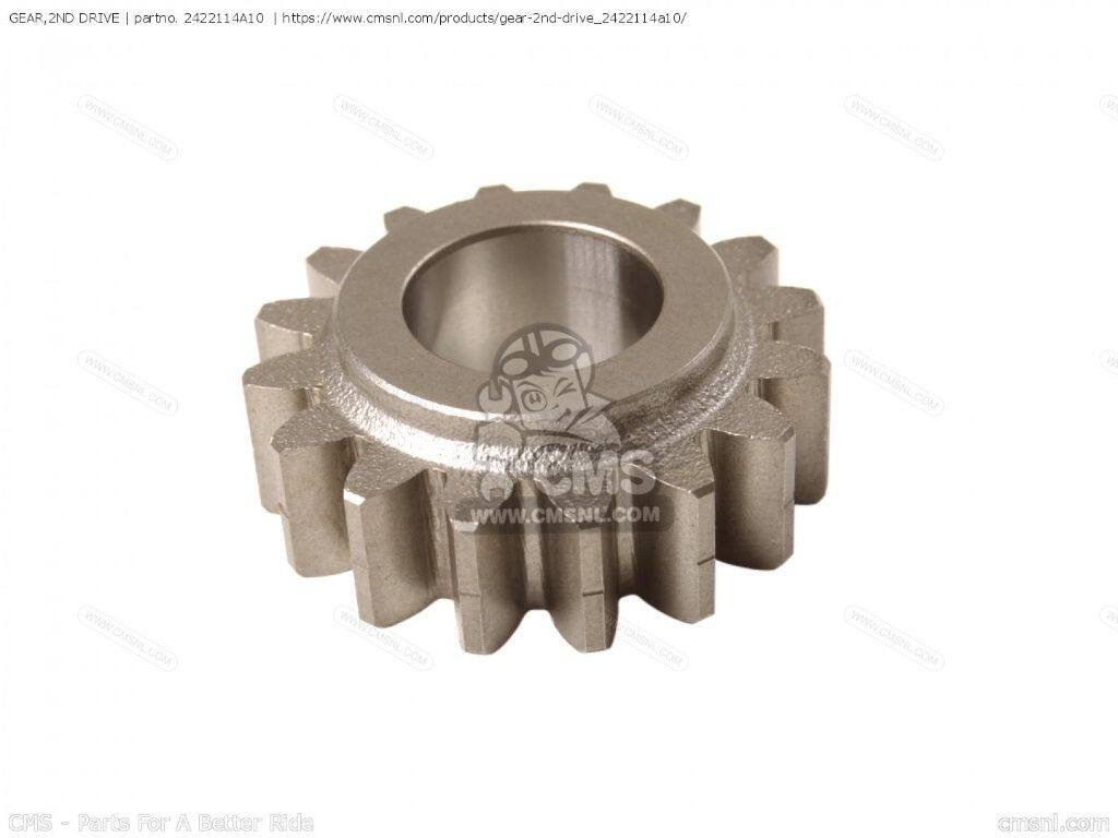 CMS シーエムエス GEAR，2ND DRIVE［2422114A10］ DR650RSE DR650RSEU DR650SE DR6...