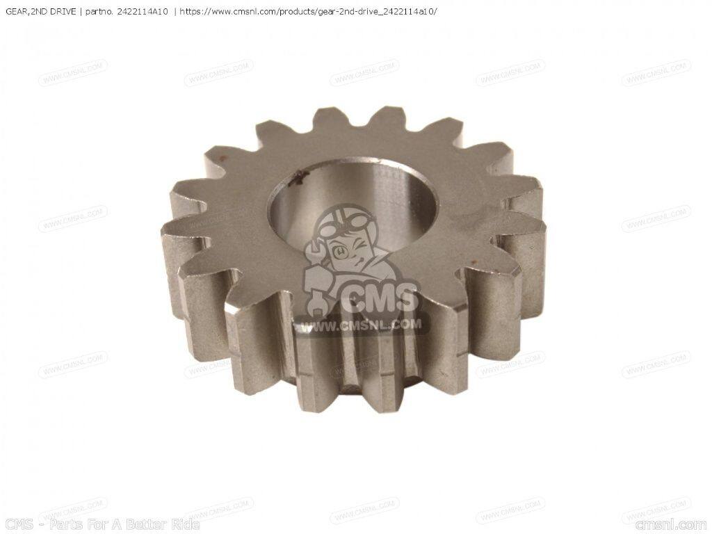 CMS シーエムエス GEAR，2ND DRIVE［2422114A10］ DR650RSE DR650RSEU DR650SE DR6...