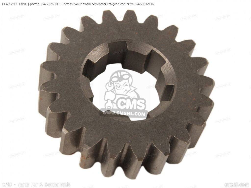 CMS シーエムエス GEAR，2ND DRIVE［2422126D00］ GSX1100G GSXR1100W GSXR1100WSK...