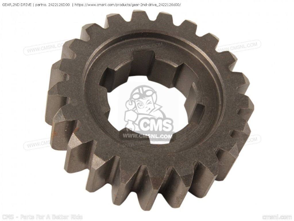 CMS シーエムエス GEAR，2ND DRIVE［2422126D00］ GSX1100G GSXR1100W GSXR1100WSK...