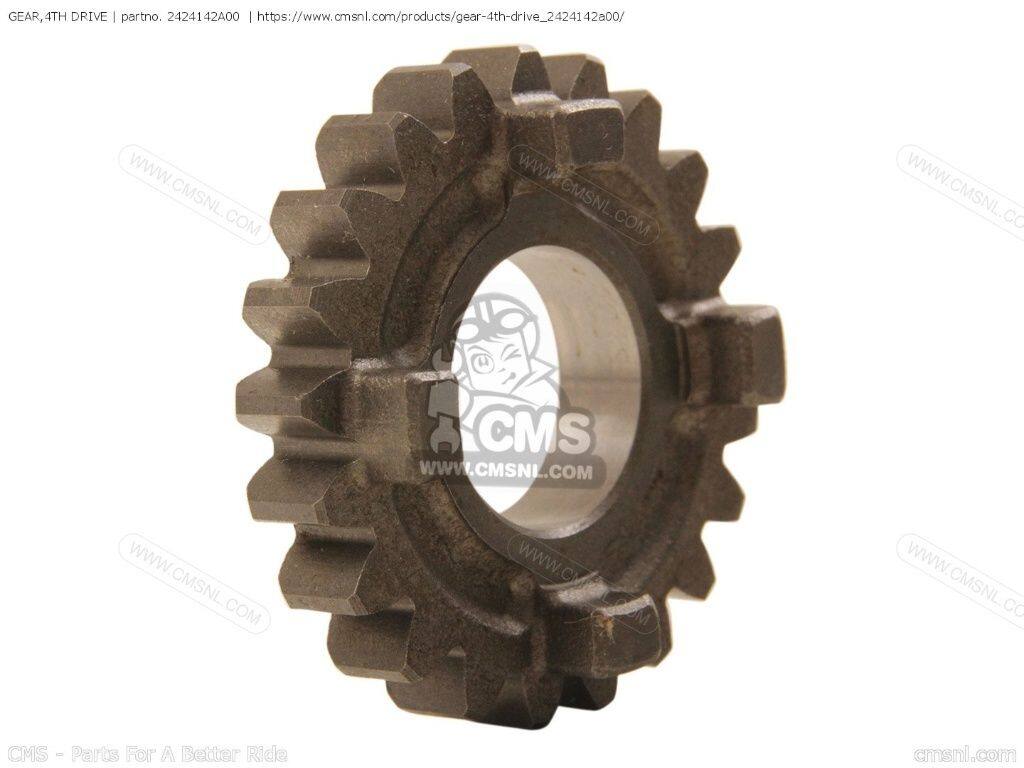 CMS シーエムエス GEAR，4TH DRIVE［2424142A00］ DR200 DR200SE SP200 SUZUKI スズキ ミッション・ギア エンジンパーツ エンジン