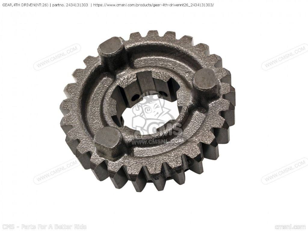 CMS シーエムエス GEAR，4TH DRIVEN(NT：26)［2434131303］ GS700E GSX750E GSX750EF GSX750ES GSX750S SUZUKI スズキ ミッション・ギア エンジンパーツ エンジン
