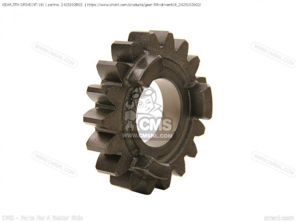 CMS シーエムエス GEAR，5TH DRIVE(NT：18)［2425102B02］ RM80 RM80X RM85 LW SW ...