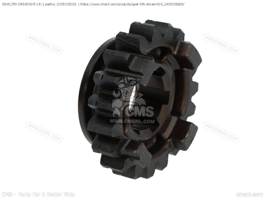 CMS シーエムエス GEAR，5TH DRIVEN(NT：19)［2435105D20］ DR-Z400 DR-Z400E DR-Z400S DR-Z400SM DRZ400E 2005 SUZUKI スズキ ミッション・ギア エンジンパーツ エンジン