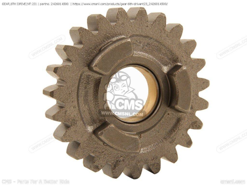 CMS シーエムエス GEAR，6TH DRIVE(NT：23)［2426014500］ RM125 SUZUKI スズキ ミ...