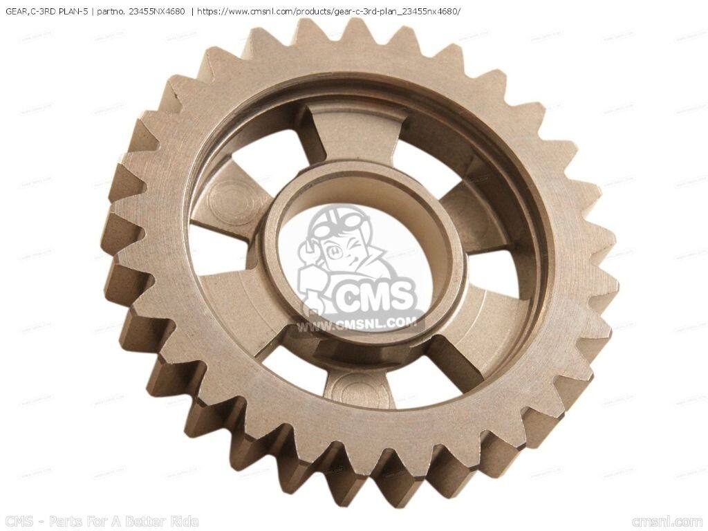 CMS シーエムエス GEAR，C-3RD PLAN-5［23455NX4680］ RS125R HONDA ホンダ ミッシ...