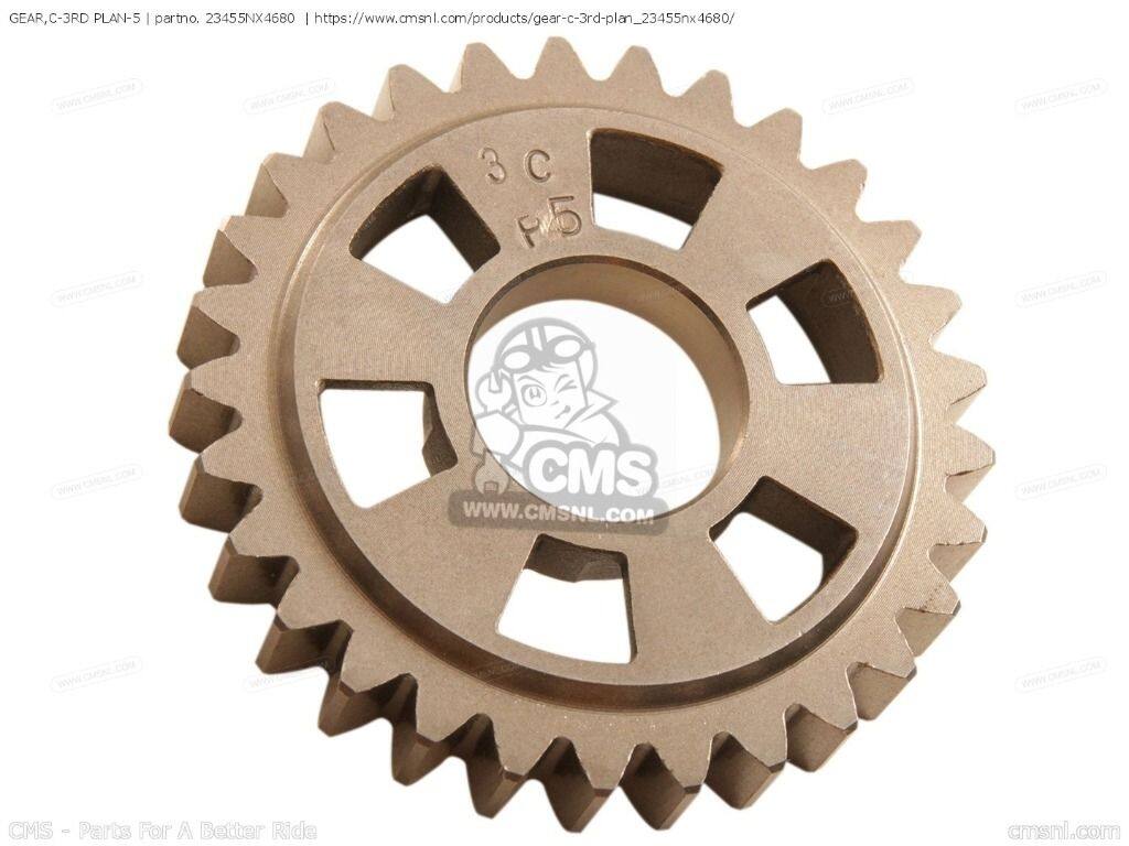 CMS シーエムエス GEAR，C-3RD PLAN-5［23455NX4680］ RS125R HONDA ホンダ ミッシ...