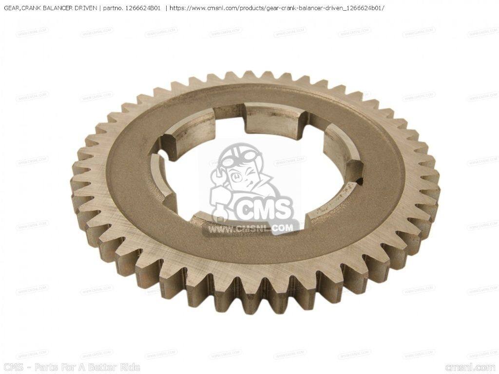 CMS シーエムエス GEAR，CRANK BALANCER DRIVEN［1266624B01］ LS650 BOULEVARD S4...