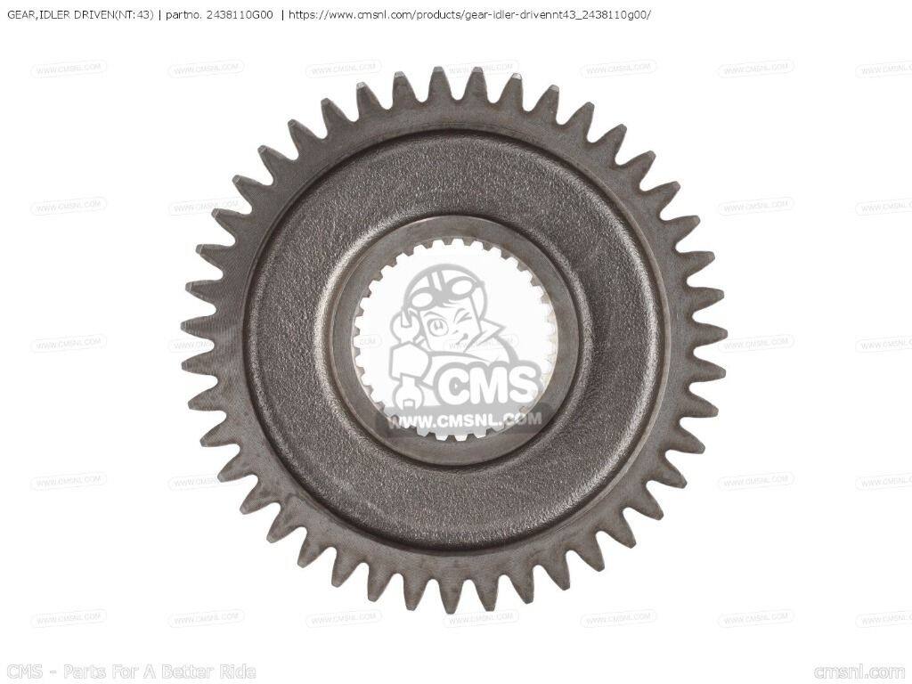 CMS シーエムエス GEAR，IDLER DRIVEN(NT：43)［2438110G00］ AN650 BURGMAN AN650...