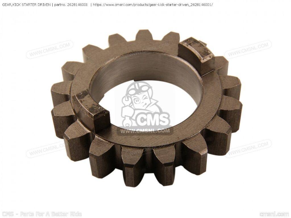 CMS シーエムエス GEAR，KICK STARTER DRIVEN［2628146001］ JR80 OR50 SUZUKI ス...