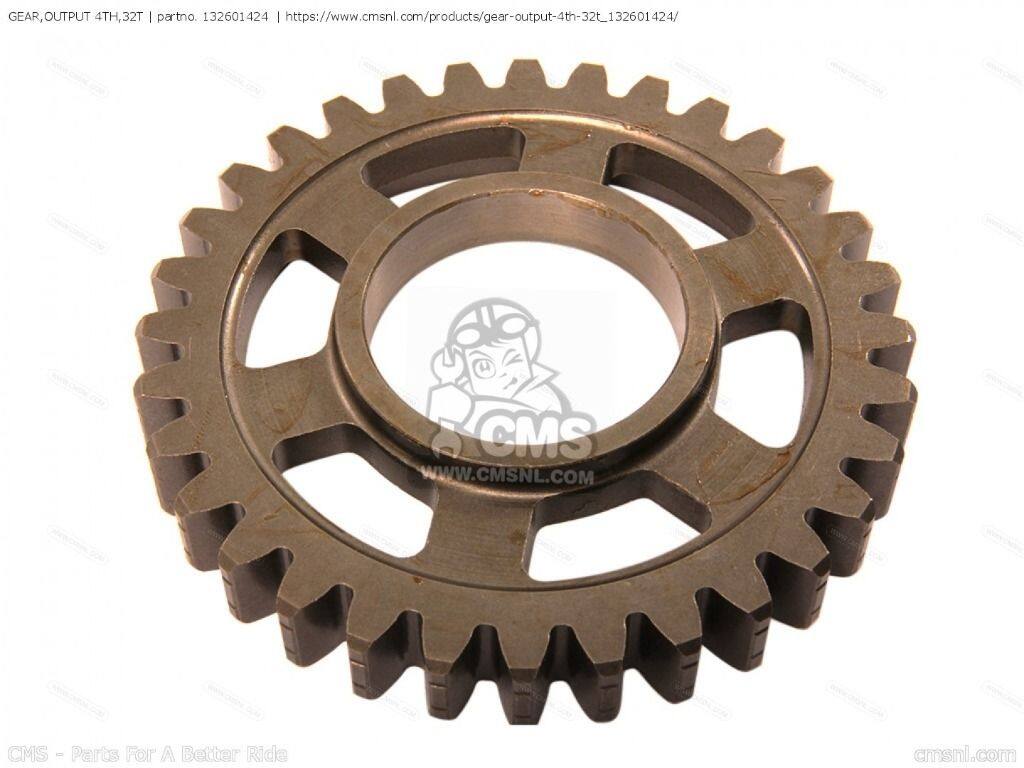 CMS シーエムエス GEAR，OUTPUT 4TH，32T［132601424］ ZX750L1 ZXR750 ZX750L2 ZX...