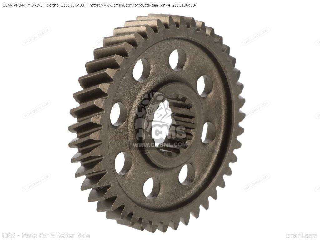 CMS シーエムエス GEAR，PRIMARY DRIVE［2111138A00］ SUZUKI スズキ ミッション・ギア エンジンパーツ エンジン
