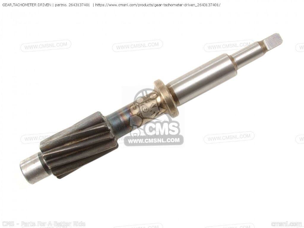 CMS シーエムエス GEAR，TACHOMETER DRIVEN［2643137401］ ADDRESS 110 DR250S GN250 GN250E SUZUKI スズキ メーターギア メーター・インジケーター関係 電装系
