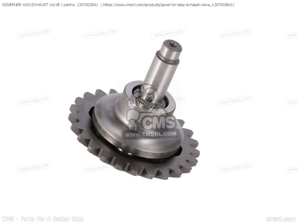 CMS シーエムエス GOVERNOR ASSY，EXHAUST VALVE［1267002B41］ RM80 RM85 RM85L SUZUKI スズキ その他マフラーオプション・補修部品 マフラー