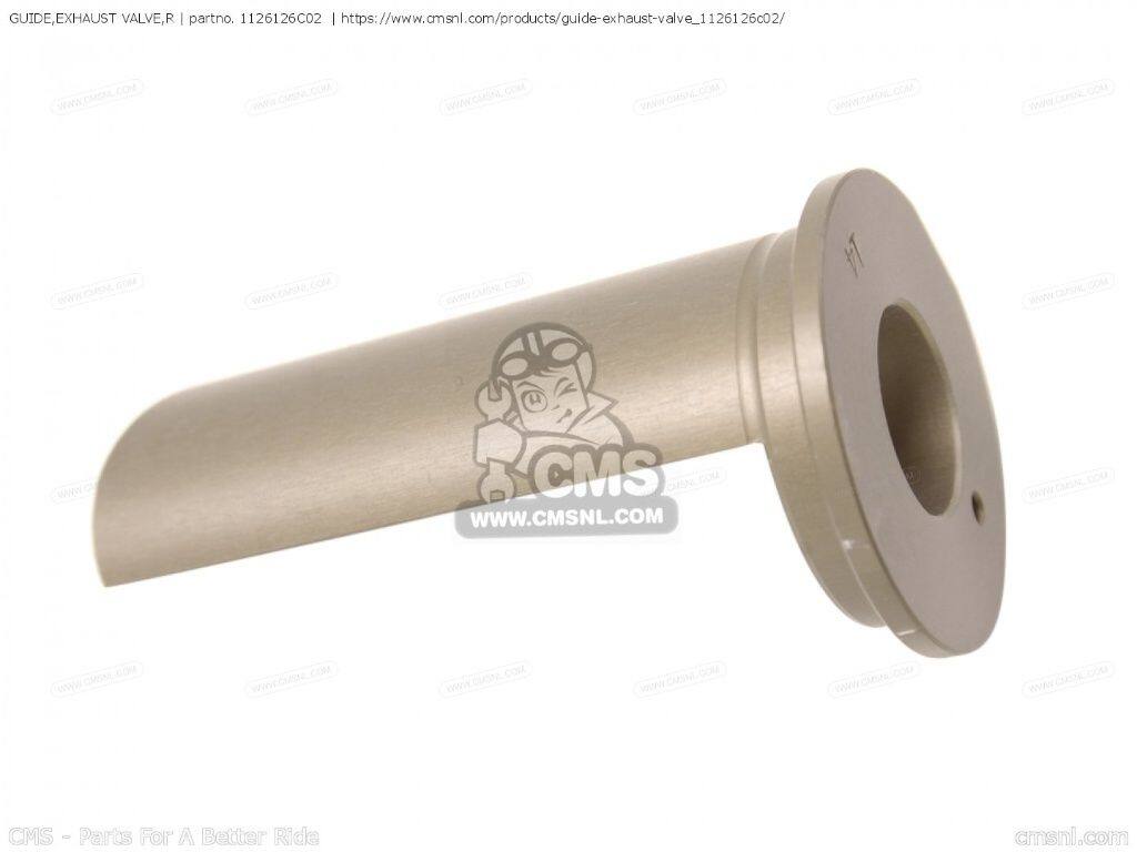 CMS シーエムエス GUIDE，EXHAUST VALVE，R［1126126C02］ RM250 SUZUKI スズキ その他マフラーオプション・補修部品 マフラー