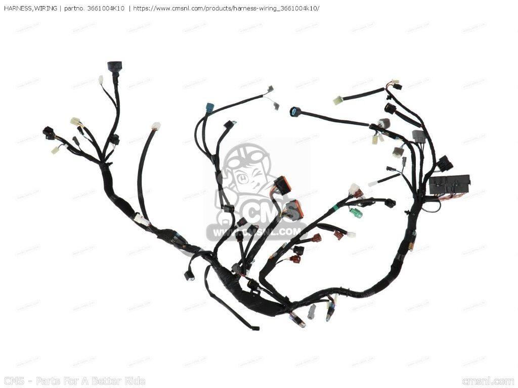 CMS シーエムエス HARNESS，WIRING［3661004K10］ GSX-S1000A SUZUKI スズキ その他ハーネス スイッチ・ハーネス関係 電装系