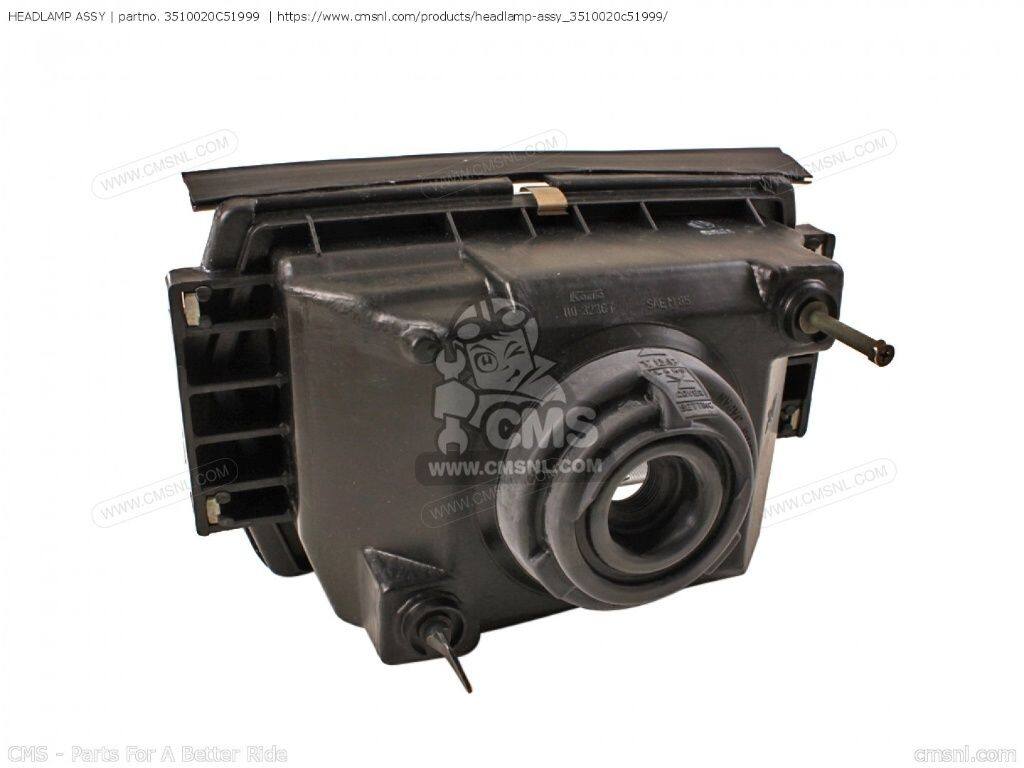 CMS シーエムエス HEADLAMP ASSY［3510020C51999］ GSX600F GSX600FU GSX600FU2 GS...