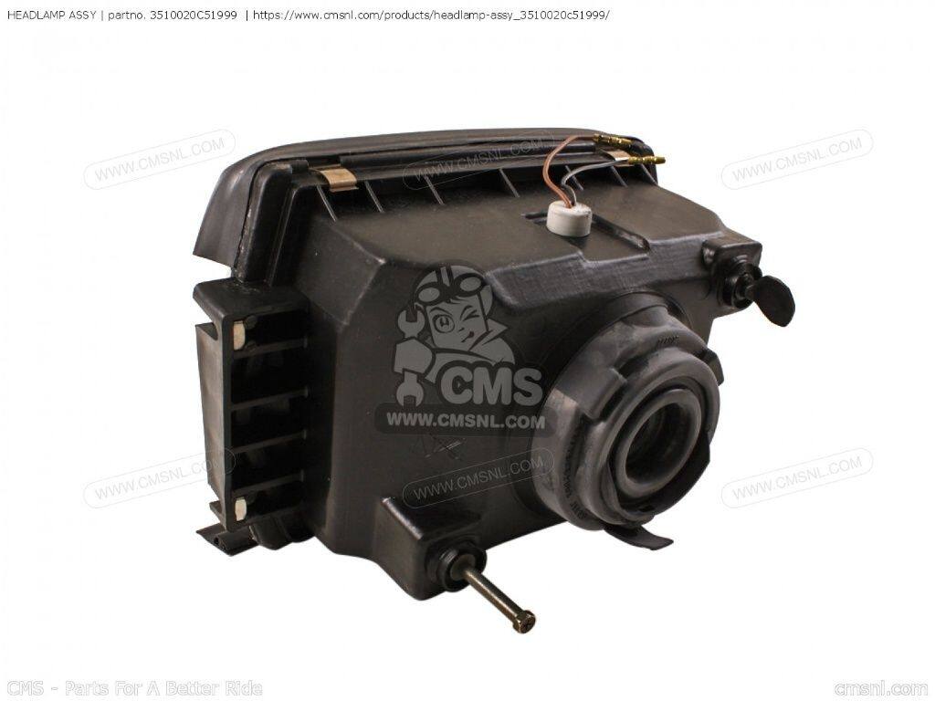CMS シーエムエス HEADLAMP ASSY［3510020C51999］ GSX600F GSX600FU GSX600FU2 GS...