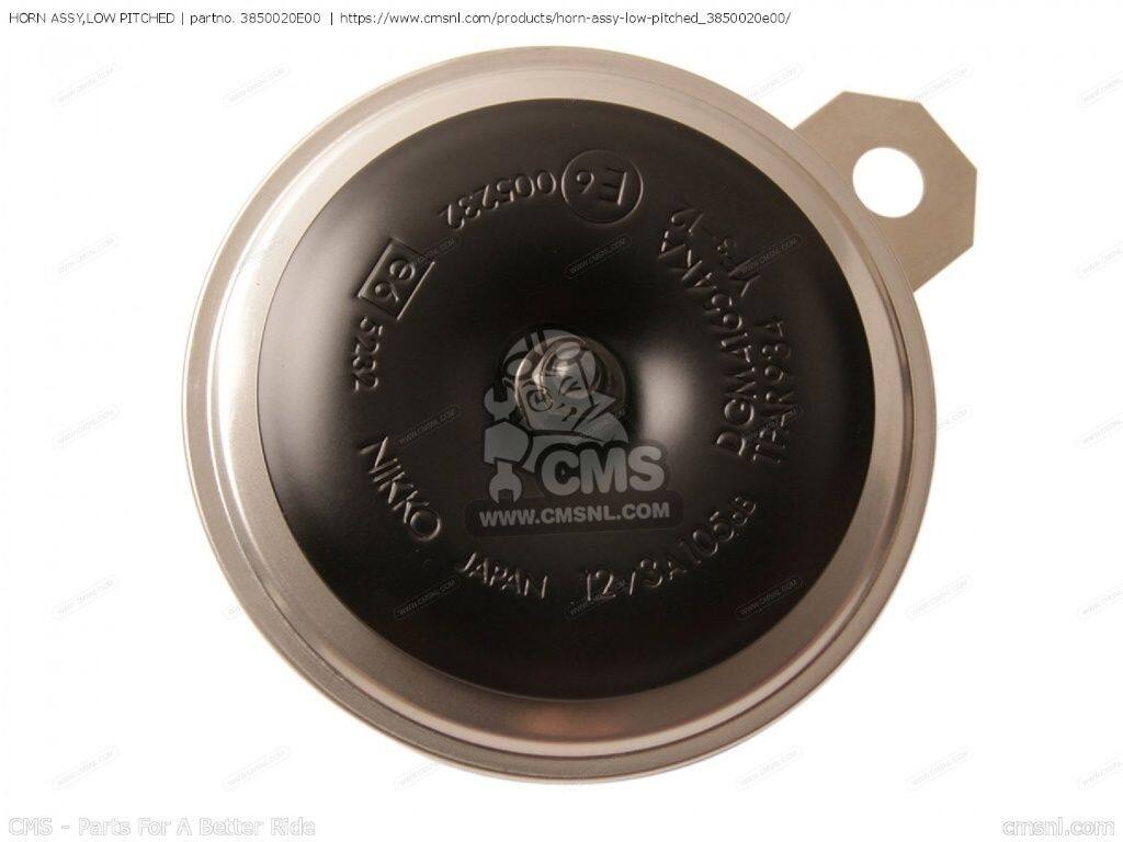 CMS シーエムエス HORN ASSY，LOW PITCHED［3850020E00］ GSF1200 BANDIT GSF1200S GSF1200Z SUZUKI スズキ ホーン 電装系