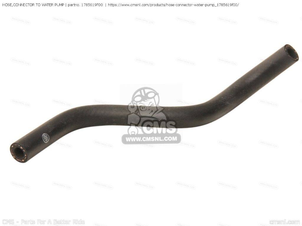 CMS シーエムエス HOSE，CONNECTOR TO WATER PUMP［1785619F00］ DL650 VSTROM DL650A SV650 SV650A SV650S SV650SF SUZUKI スズキ コネクター・カプラー スイッチ・ハーネス関係 電装系