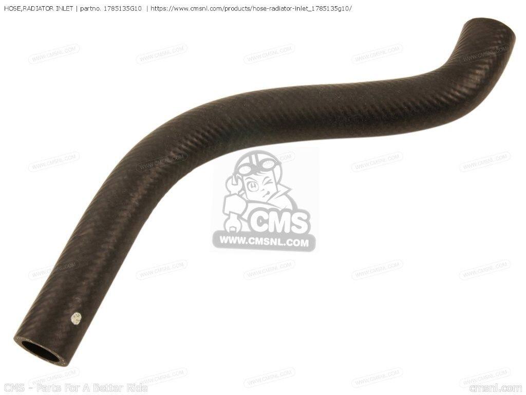 CMS シーエムエス HOSE，RADIATOR INLET［1785135G10］ RM-Z450 SUZUKI スズキ ホース 燃料関連 エンジン