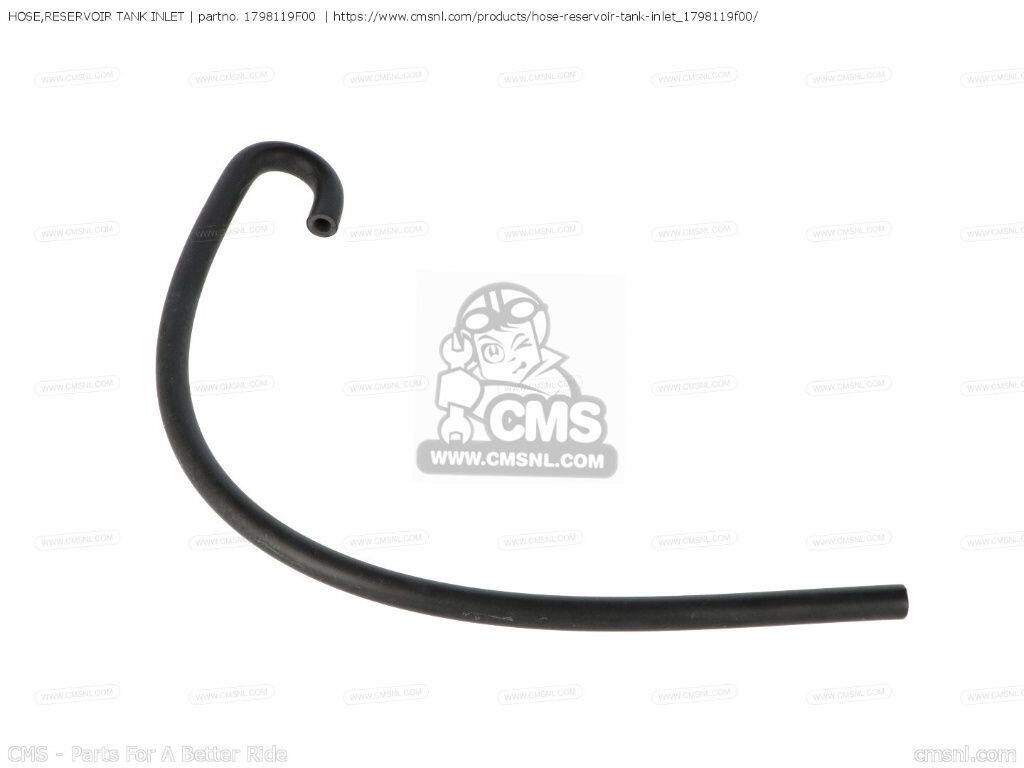 CMS シーエムエス HOSE，RESERVOIR TANK INLET［1798119F00］ SUZUKI スズキ ラジ...