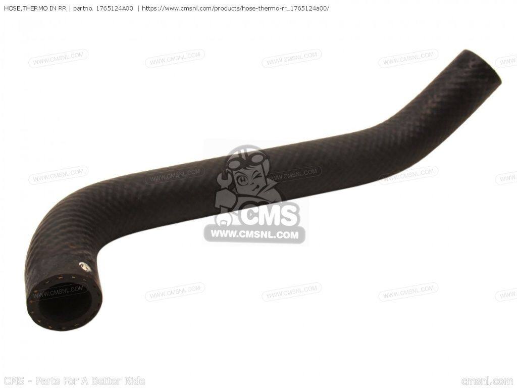 CMS シーエムエス HOSE，THERMO IN RR［1765124A00］ GV1400GC CAVALCADE GV1400GD GV1400GT SUZUKI スズキ ラジエーター 冷却関連 エンジン