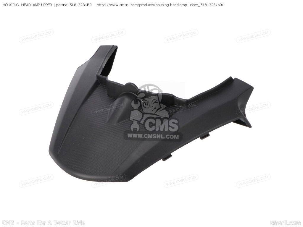 CMS シーエムエス HOUSING. HEADLAMP UPPER［5181323KB0］ GSX-S125AXA GSX-S125MLLX GSX-S125XA SUZUKI スズキ ヘッドライト 灯火類 電装系