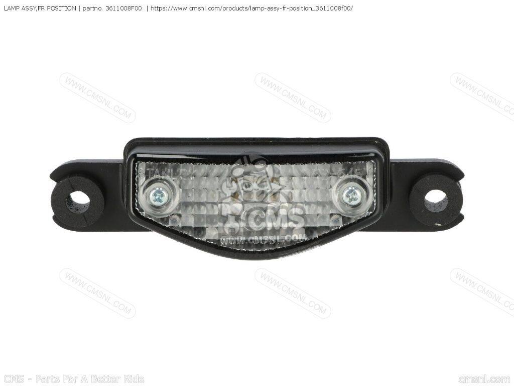 CMS シーエムエス LAMP ASSY，FR POSITION［3611008F00］ GSX600F KATANA GSX600FU GSX750F SUZUKI スズキ ヘッドライト 灯火類 電装系