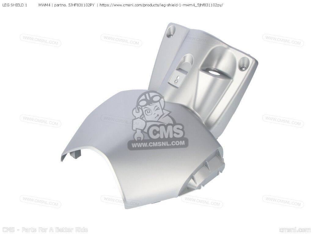 CMS シーエムエス LEG SHIELD 1 MWM4［5JHF831102PY］ EW50 SLIDER EW50N YAMAHA ヤマハ レッグバイザー・シールド 外装