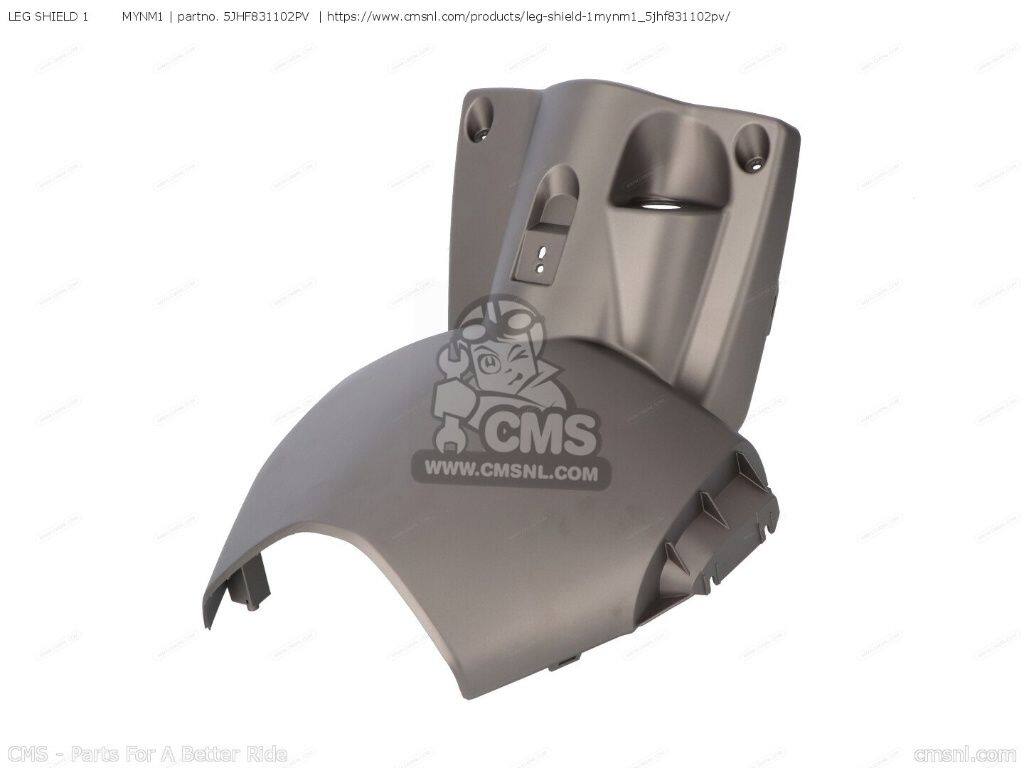 CMS シーエムエス LEG SHIELD 1 MYNM1［5JHF831102PV］ EW50 SLIDER EW50N YAMAHA ヤマハ レッグバイザー・シールド 外装