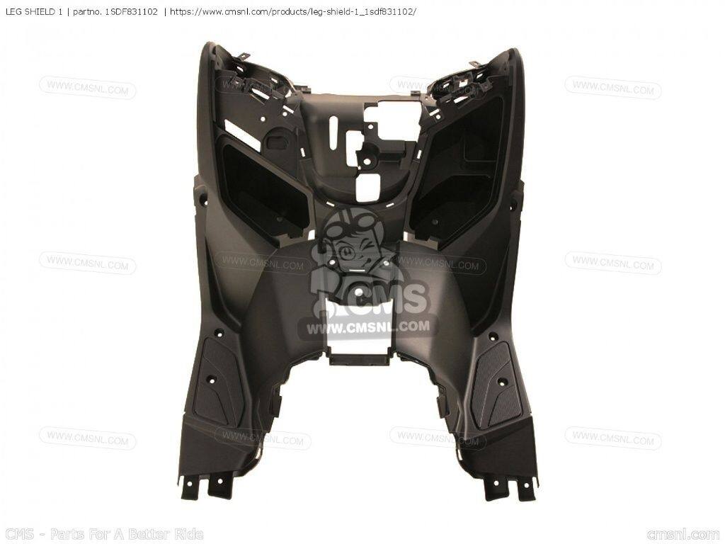 CMS シーエムエス LEG SHIELD 1［1SDF831102］ YP125R YP125RA YP250R YP250RA YP400RA YAMAHA ヤマハ レッグバイザー・シールド 外装