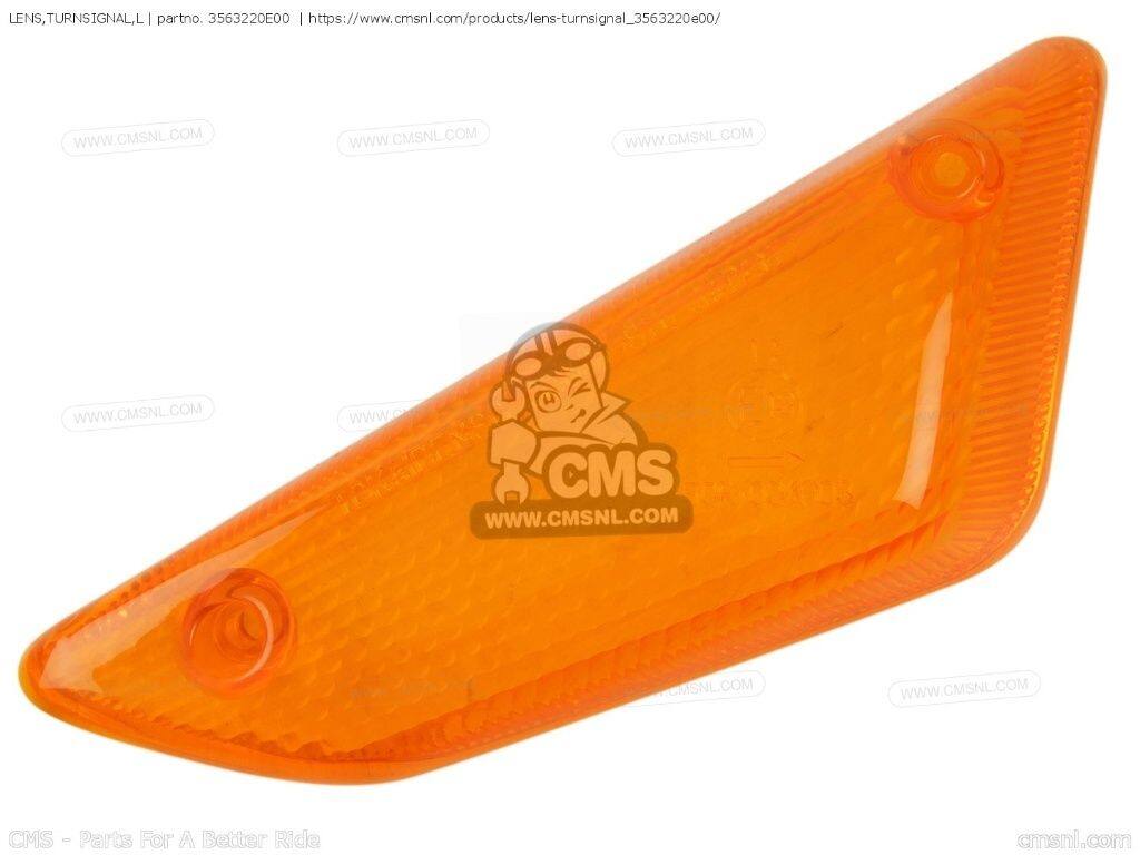 CMS シーエムエス LENS，TURNSIGNAL，L［3563220E00］ AN125 AN125U SUZUKI スズキ ウインカーレンズ 灯火類 電装系