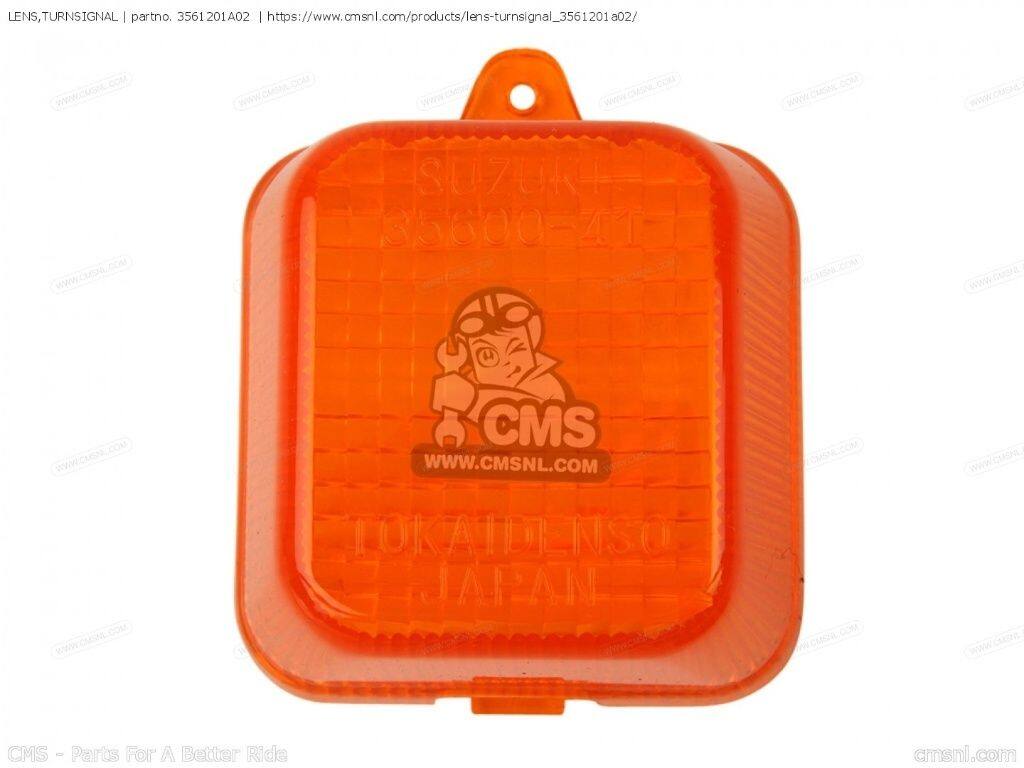 CMS シーエムエス LENS，TURNSIGNAL［3561201A02］ TS250X SUZUKI スズキ ウインカーレンズ 灯火類 電装系
