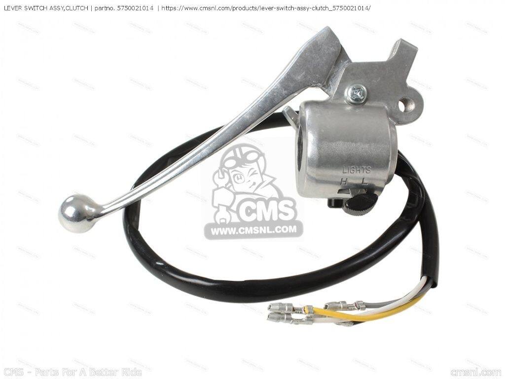 CMS シーエムエス LEVER SWITCH ASSY，CLUTCH［5750021014］ A100 RV90 TS50 1971 1972 SUZUKI スズキ その他クラッチオプション・補修部品 駆動系