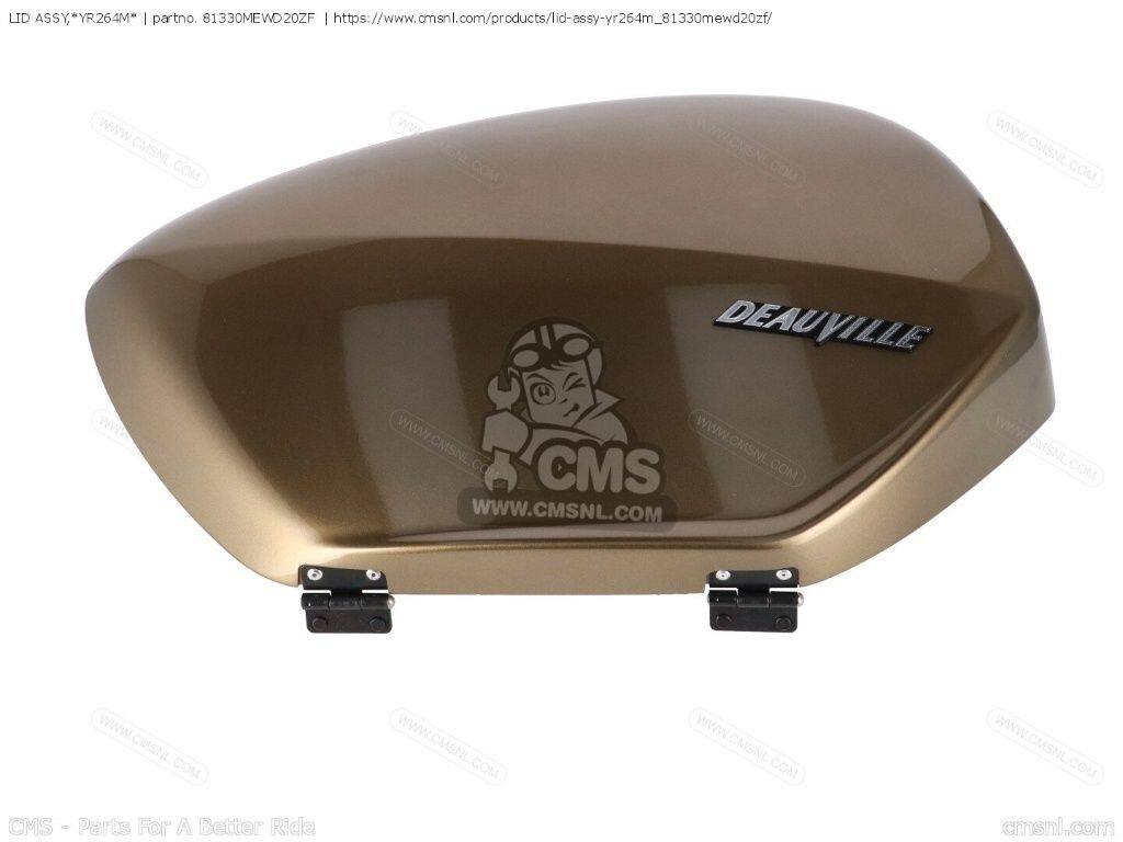 ■商品概要互換純正品番：81330MEWD20ZF■詳細説明【世界中の名車を蘇らせるCMS。あなたの愛車に、再び命を吹き込みませんか？】「メーカー廃盤(ご相談パーツ)で修理を諦めていた...」「オークションで出所不明の中古品を買うより、安心できる新品が欲しい...」そんなクラシックバイク・絶版車オーナーの救世主となるのが、オランダに本拠を置く世界最大級のパーツサプライヤー「CMS」です。1948年の名車から最新モデルまで、圧倒的なラインナップで、あなたの愛車への情熱とレストアを強力にサポートします。■幻のパーツが手に入る！高品質なリプロパーツの感動CMSの最大の魅力は、貴重なデッドストック純正部品だけでなく、すでに供給が途絶えたマフラーや電装系などの重要部品を、オリジナルの寸法や外観に合わせて精巧に復元した「高品質リプロダクションパーツ(代替品)」を豊富に扱っている点です。■プロフェッショナルな部品探しの醍醐味CMSの商品は、プロのメカニックが愛用する「パーツリスト(展開図)」をベースに厳密に管理されています。そのため、商品名が「DIAGRAM(図解)」とだけ表記され、詳細な説明文がない、まさに玄人向けの実用的な仕様となっています。ご注文の際は、宝探しのように必ずご自身の愛車の「メーカー純正パーツリスト」を開き、記載されている『純正部品番号(OEM品番)』と本ページの品番が完全に一致しているかをご自身でご確認ください。■注意点※海外メーカーの製品は、納期が不安定な場合がございます。※商品画像はイメージです。実際の商品と異なる場合がございます。※メーカー都合により商品の仕様変更がある場合がございます。ご了承ください。※性能向上や他車との統合・共通化など様々な理由により、メーカーが発売当初とは異なる部品を代替部品(統合部品)として使用する場合があります。※メーカーでは元の部品に相当するとみなしている為、旧品番でご注文頂いた場合でも代替部品(統合部品)へ自動的に変更される場合があります。　※受注後のキャンセル、返品、都合交換はできません。予めご了承ください。■適合車種NT700V&ensp;NT700V 年式: 06-08|10NT700V DEAUVILLE&ensp;NT700V DEAUVILLE 年式: 06-08|10NT700VA DEAUVILLE&ensp;NT700VA DEAUVILLE 年式: 06-08|10NT700VA DEAUVILLE ABS&ensp;NT700VA DEAUVILLE ABS 年式: 10NT700VA DEAUVILLE DEAUVILLE ABS&ensp;NT700VA DEAUVILLE DEAUVILLE ABS 年式: 10